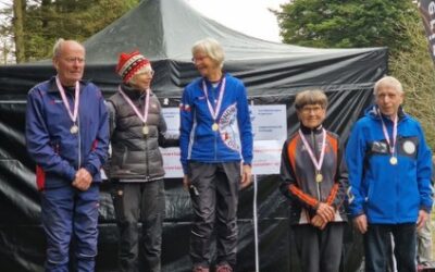 Tre medaljer til DM ultra